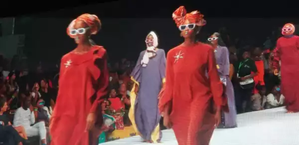 BBNaija Stars, Teddy-A, Mike & Ike Walked The Runway At The Lagos Fashion Week 2019